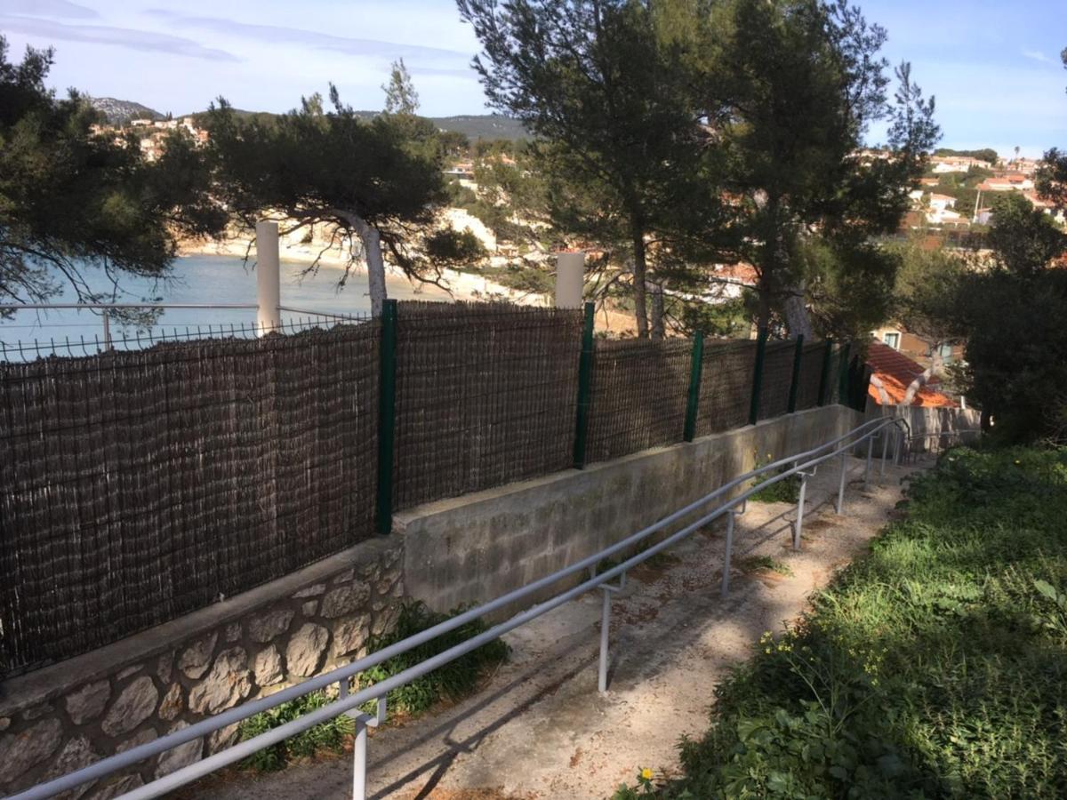 Les Galets De Sanary - Vue Mer Exteriör bild