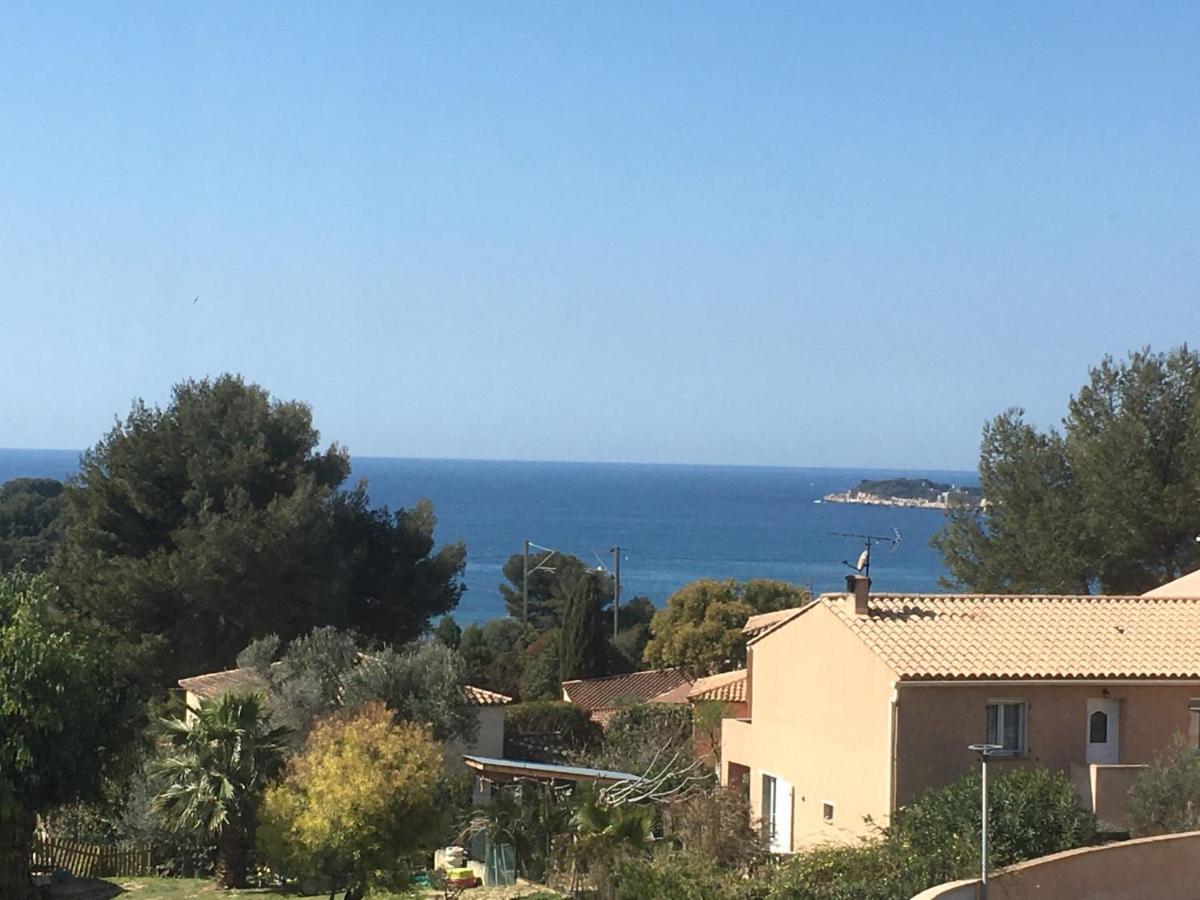 Les Galets De Sanary - Vue Mer Exteriör bild