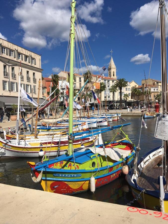 Les Galets De Sanary - Vue Mer Exteriör bild