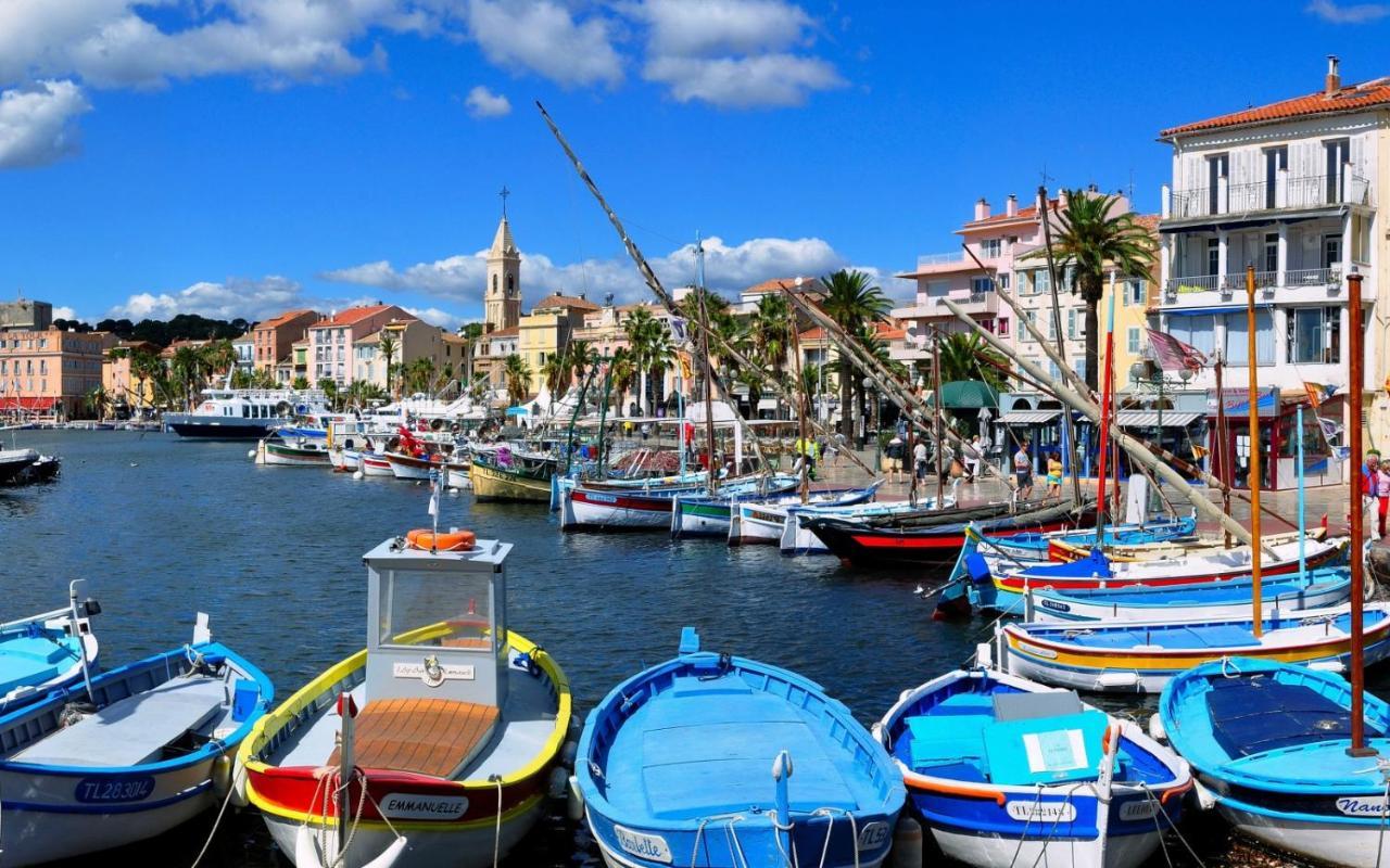 Les Galets De Sanary - Vue Mer Exteriör bild